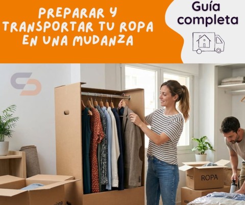 Guía Completa: Cómo preparar y transportar tu ropa en una mudanza