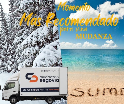 ¿Cuál es el momento más recomendado para una mudanza?